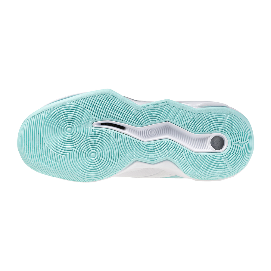 Mizuno WAVE MOMENTUM PRO White/Blue Tint